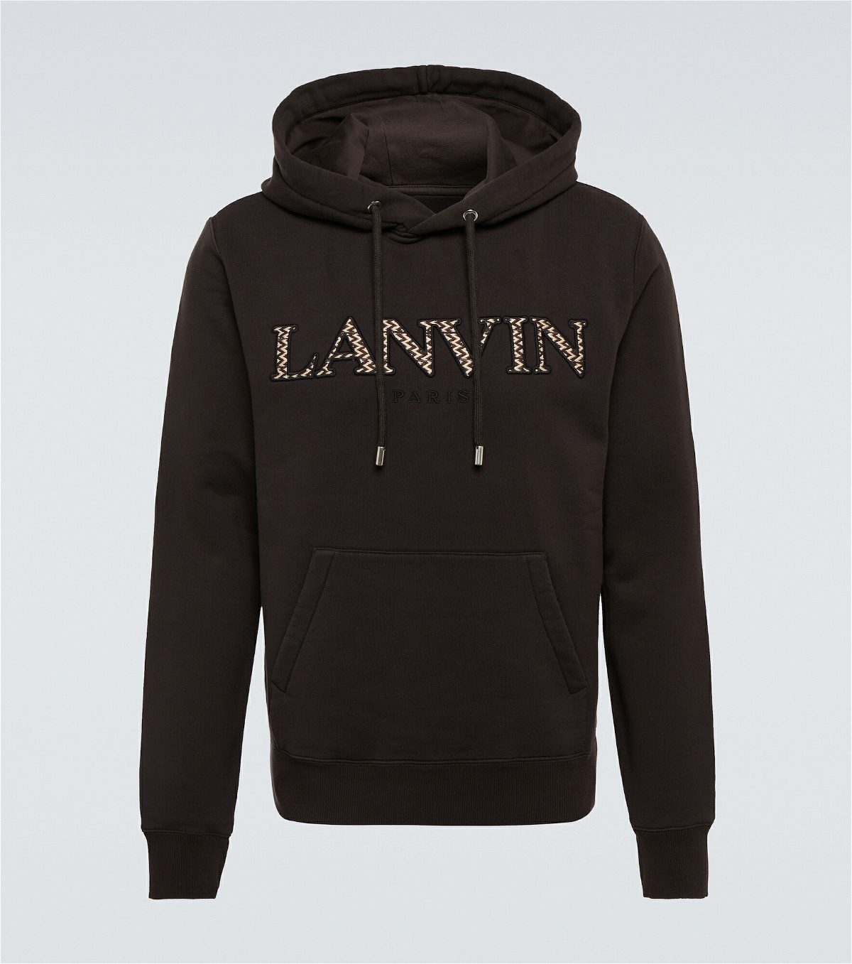 Lanvin - Embroidered cotton hoodie Lanvin
