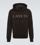 Lanvin - Embroidered cotton hoodie