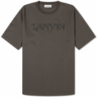 Lanvin Men's Logo T-Shirt in Loden