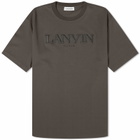 Lanvin Men's Logo T-Shirt in Loden