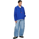 The North Face Navy TNF Red Box Taslan Jacket
