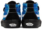 Vans Kids Black & Blue Sk8-Mid Reissue Little Kids Sneakers