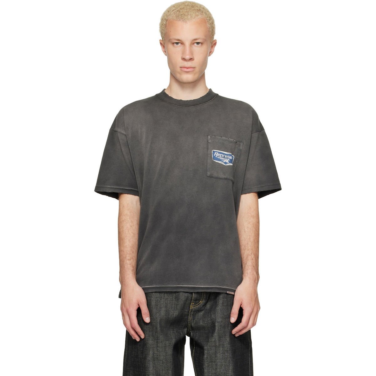 Represent Gray 'Nothing Faster' T-shirt