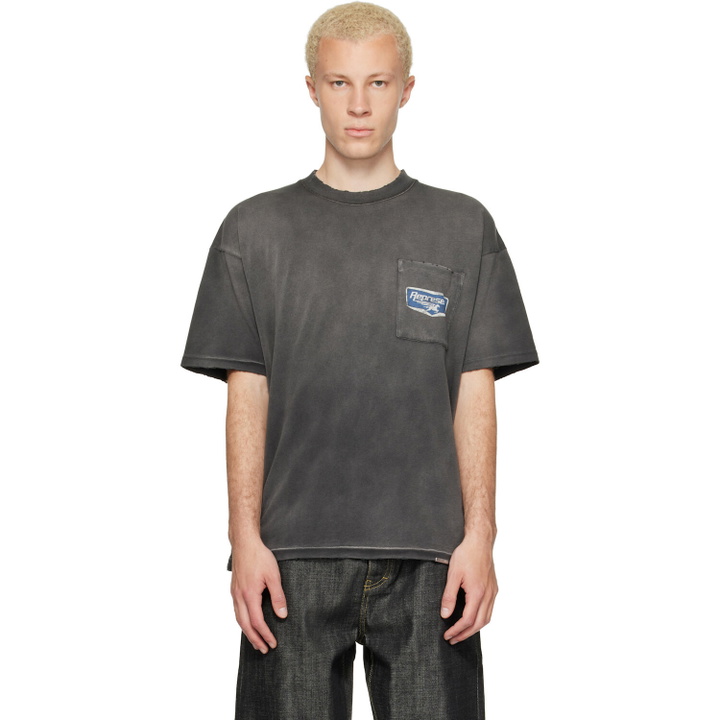 Photo: Represent Gray 'Nothing Faster' T-shirt