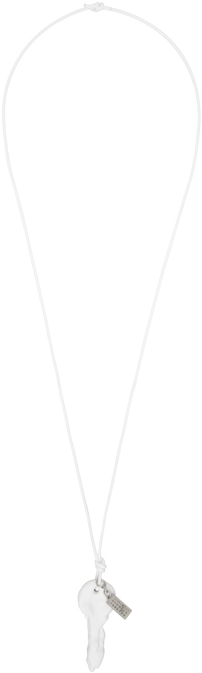【MM6 MAISON MARGIELA】SILVER ONION PENDANT NECKLACE MM6 Maison Margiela Silver Onion Necklace MM6 Maison Margiela