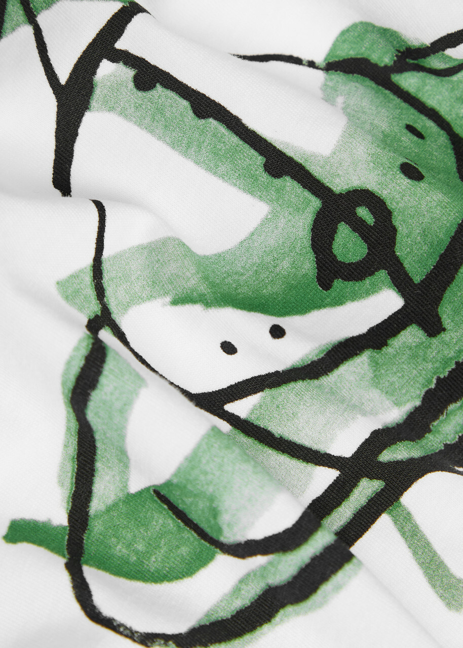 Tシャツ・カットソー VIVIENNE WESTWOOD DRAWN ORB CLASSIC T-SHIRT IN COTTON Vivienne Westwood Drawn Orb Classic Cotton T-shirt White