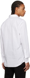 Moschino White Embroidered Shirt