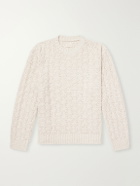 Aimé Leon Dore - Textured Cotton-Blend Sweater - White