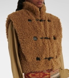 Marant Etoile Alisa faux fur vest