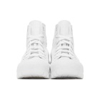 Converse White Chuck Lugged High Sneakers