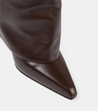Paris Texas Jane 100 leather knee-high boots