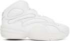 Alexander Wang White AW Hoop Sneakers