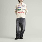 ICECREAM Men's Pit Crew Ripstop Jacket in Ecru