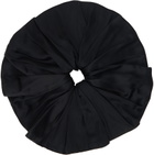 KIMHĒKIM Black Oversized Satin Scrunchie
