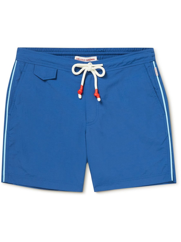 Photo: Orlebar Brown - Standard Slim-Fit Mid-Length Swim Shorts - Blue