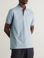 Paul Smith - Cotton-Piqué Polo Shirt - Blue