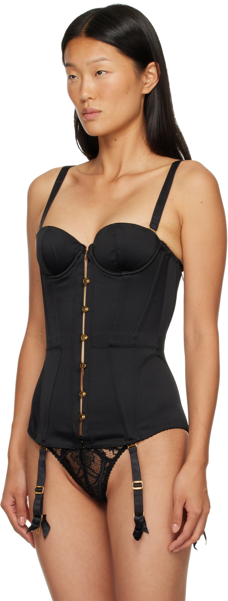 Agent Provocateur Black Mercy Corset