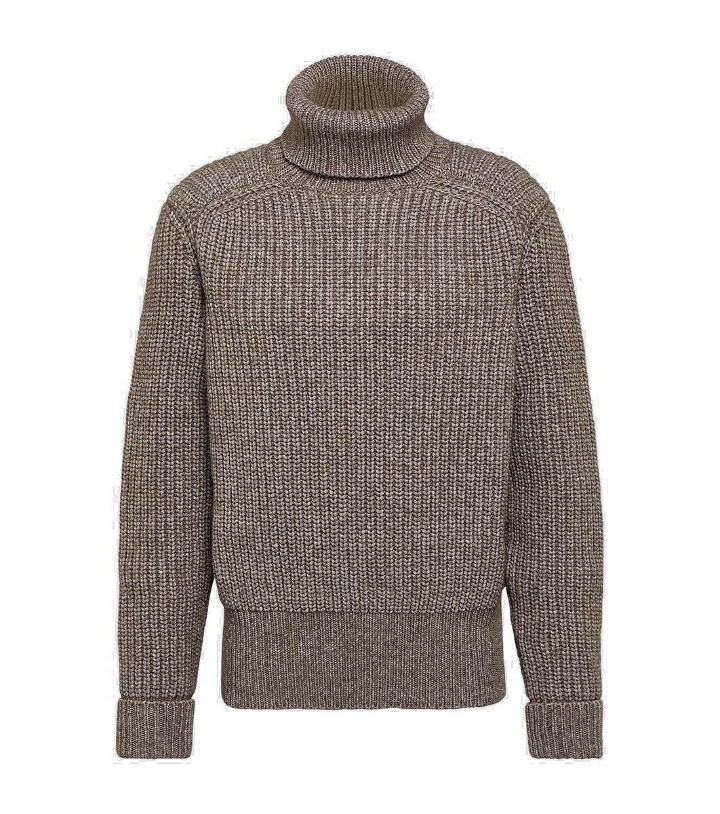 Photo: Loro Piana Wengen wool-blend turtleneck sweater