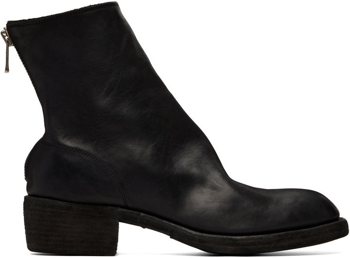 Photo: Guidi Black Back Zip Boots