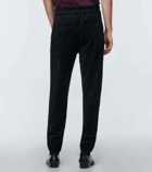 Saint Laurent - Tapered velvet pants