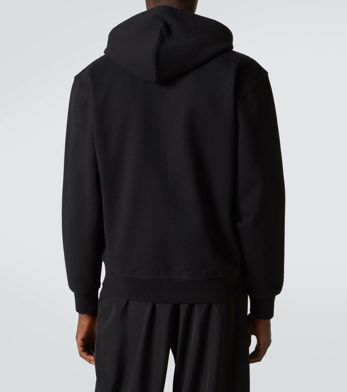 Burberry EKD zip-up cotton jersey hoodie