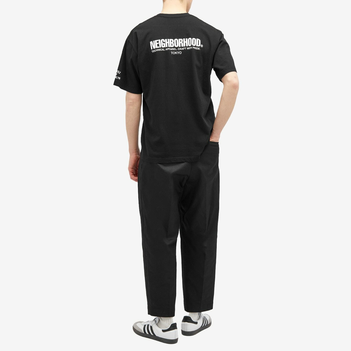 Neighborhood Men's x Lordz of Brooklyn 1 T-Shirt in Black Neighborhood