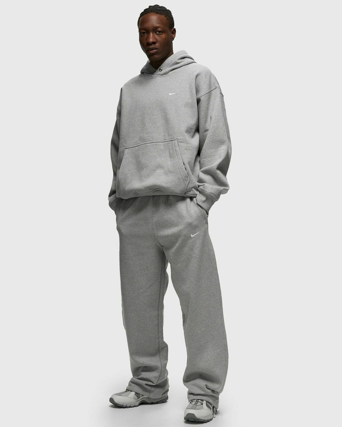 Nike open hem fleece pants best sale