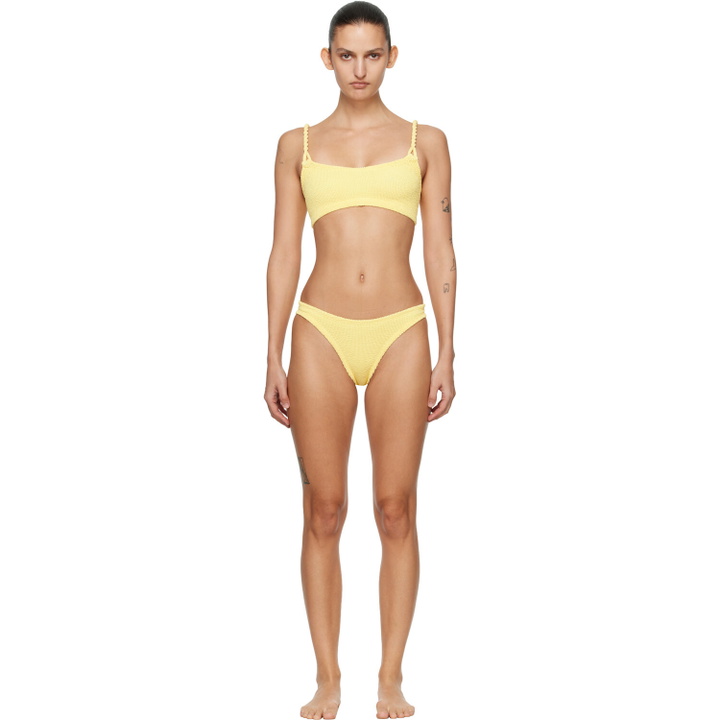 Photo: Hunza G Yellow Phoebe Underband Bikini