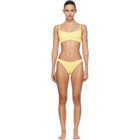 Hunza G Yellow Phoebe Underband Bikini