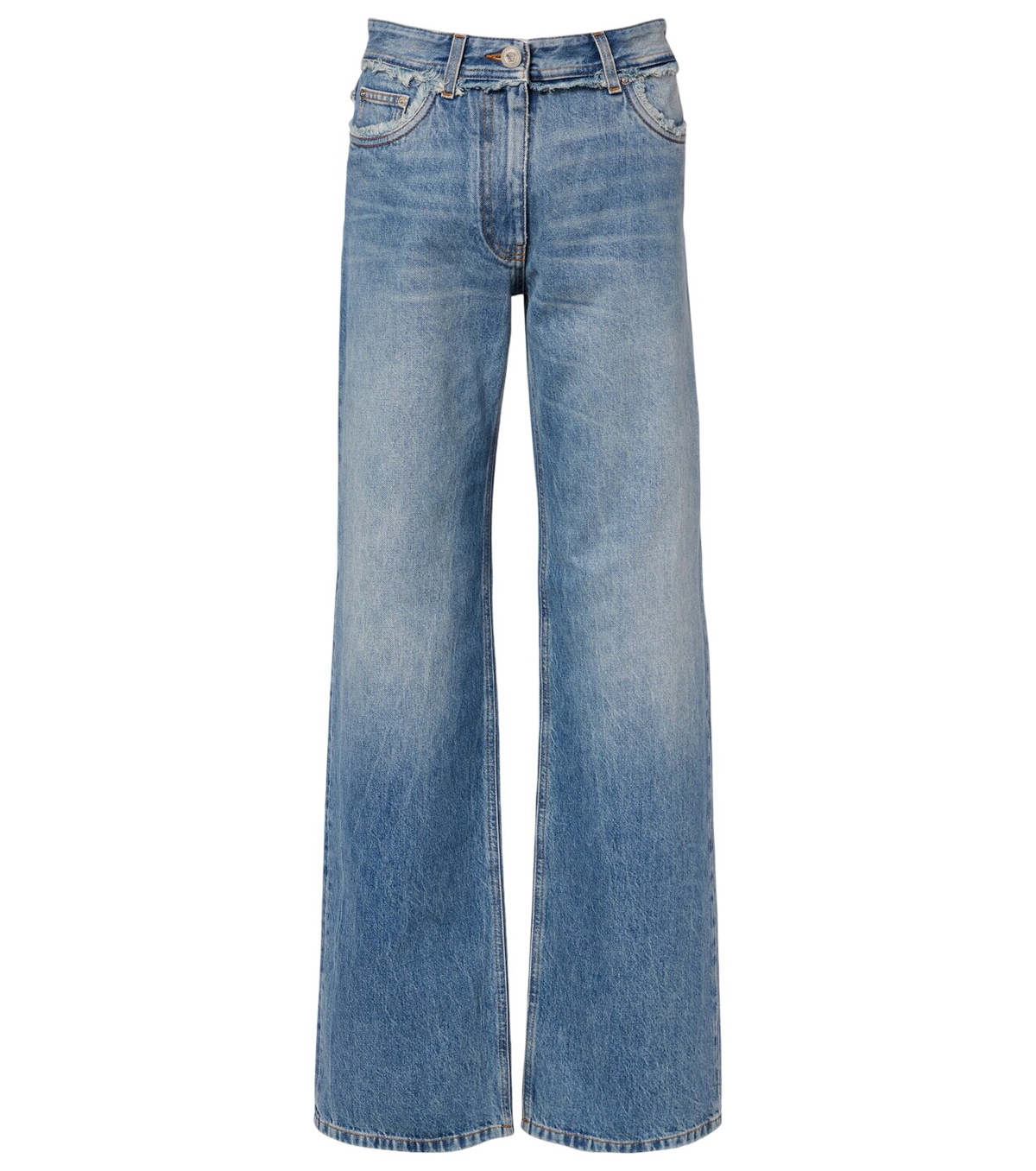 Versace Jeans Couture Indigo Flared Jeans Versace