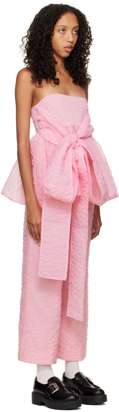 Cecilie Bahnsen Pink James Camisole Cecilie Bahnsen