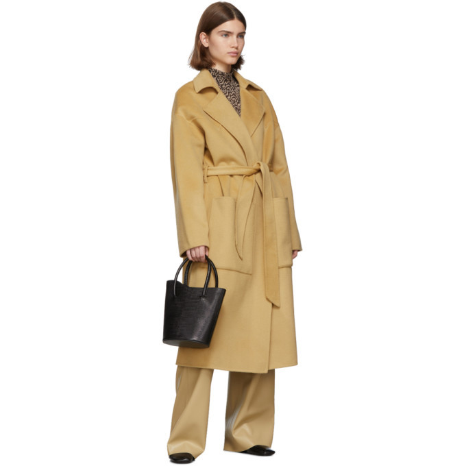 Nanushka Tan Alamo Coat