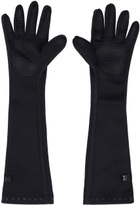 HYEIN SEO Black Graphic Long Gloves