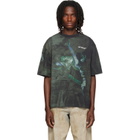 Off-White Black Dark Painting Skate S/S T-shirt