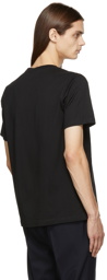 PS by Paul Smith Black Chequered Graphic T-Shirt