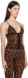 Poster Girl Brown Doll Top