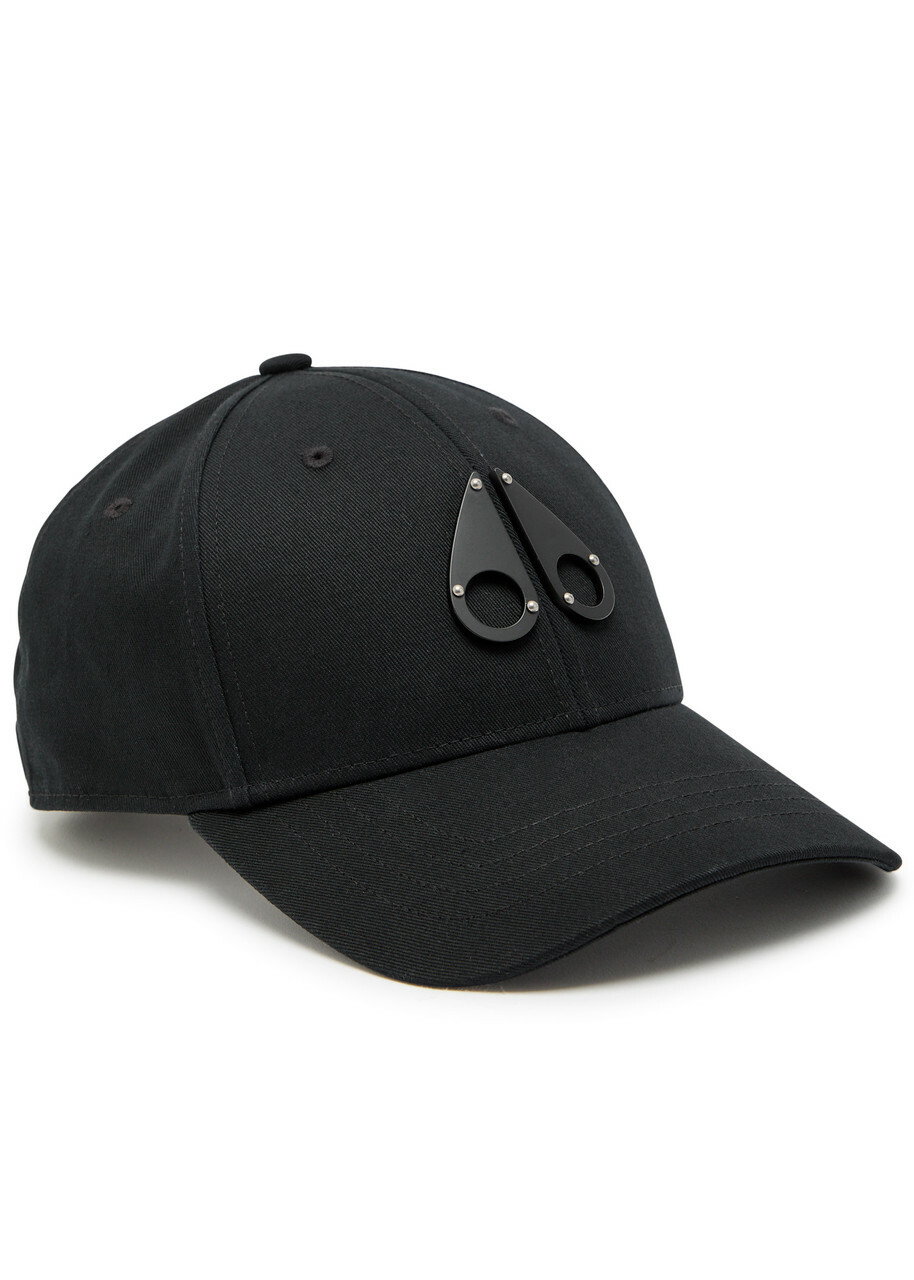 Moose Knuckles Logo Cotton cap - Black - One Size