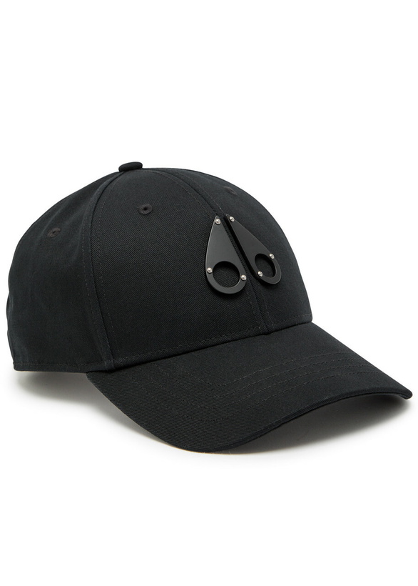 Photo: Moose Knuckles Logo Cotton cap - Black - One Size