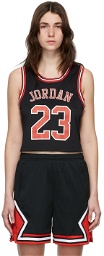 Nike Jordan Black Essentials Mesh Top