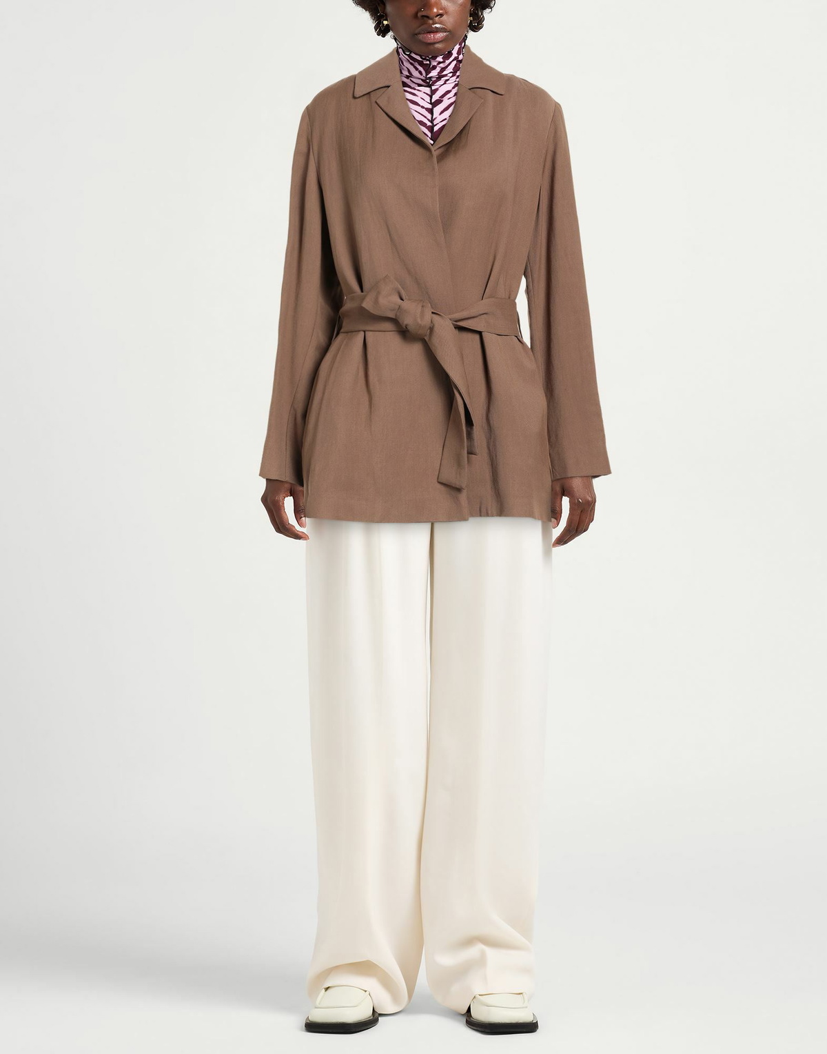 Fedeli Womens Jacket in Brown