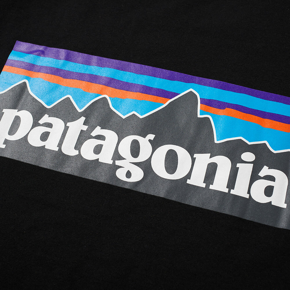 Patagonia P-6 Logo Responsibili-Tee in Black