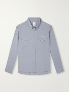 Visvim - Meridian Logo-Embroidered Canvas Shirt - Gray
