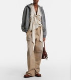 Acne Studios Cotton twill wide-leg pants
