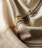 Gucci GG printed wool blanket