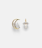 Yeprem Golden Strada 18kt gold clip-on earring with diamonds
