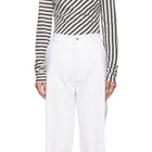 Loewe White Fisherman Jeans