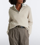Arch4 Saatchi cashmere zip-up sweater