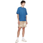 CAMPERLAB Blue Logo Boxy T-shirt