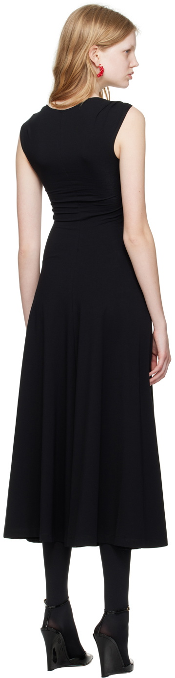 Beaufille Black Baes Midi Dress