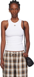 Vivienne Westwood White 90s Vest Tank Top